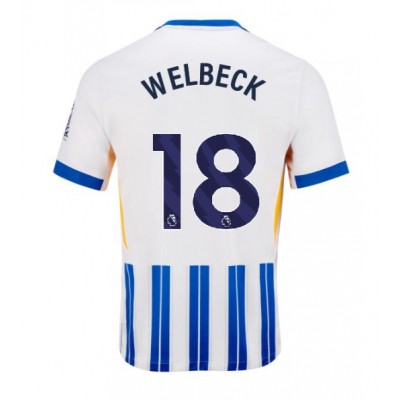 Dres Brighton Danny Welbeck #18 Domaci 2024-25 Kratak Rukav Dres Brighton Danny Welbeck #18 Domaci 2024-25 Kratak Rukav